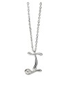 PDPAOLA Collana in argento con iniziale "I" CO02-B82-U catena, ciondolo donna