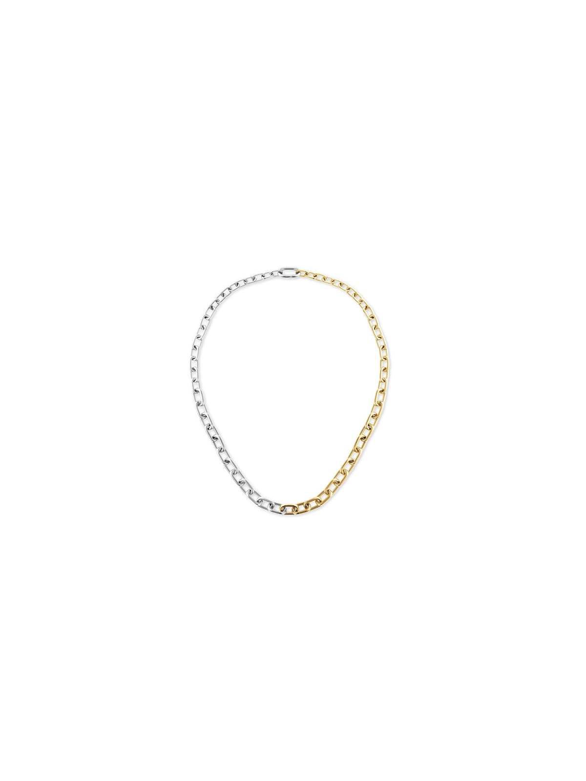 Daniel Wellington Collana bicolore distintiva con maglie a contrasto DW00401977 donna