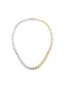 Daniel Wellington Collana bicolore distintiva con maglie a contrasto DW00401977 donna
