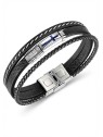 Troli Bracciale da uomo in pelle alla moda uomo