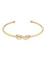 Rosefield Bracciale a maglia infinito aperto in metallo massiccio JBIBG-J1314 donna