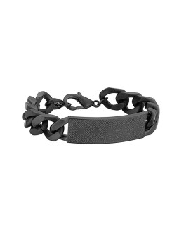Police Bracciale da uomo in acciaio massiccio S14WA06B uomo