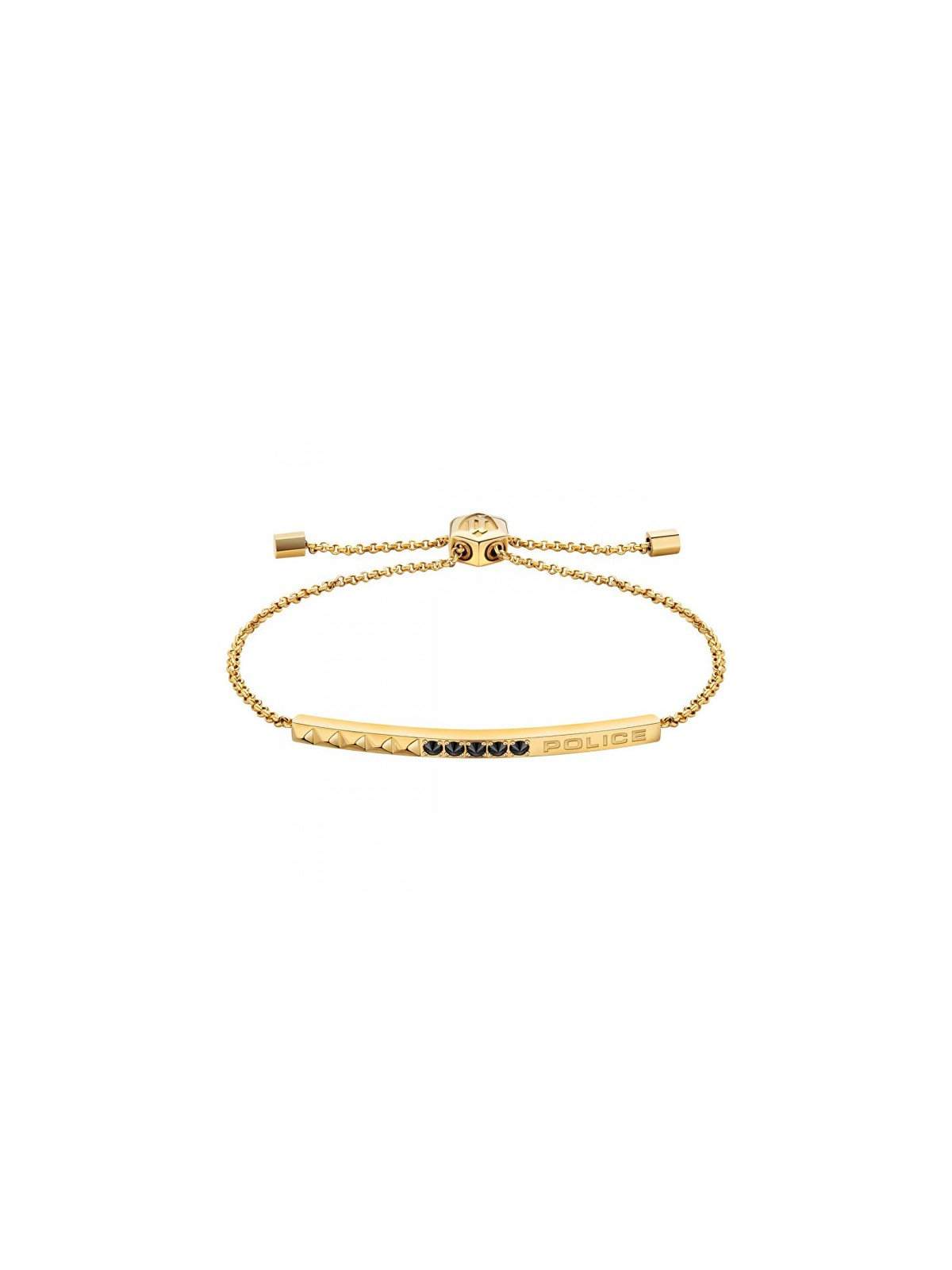 Police Bracciale da donna placcato oro con cristalli Tazia PEJLB2010531 donna