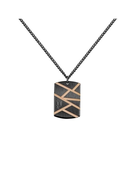 Police Collana da uomo in acciaio Laugharne PJ26485PSBR01 uomo