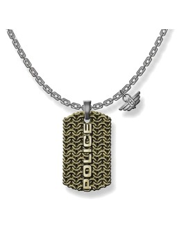 Police Collana da uomo con ciondolo Engawa PJ26565PSQG03 uomo
