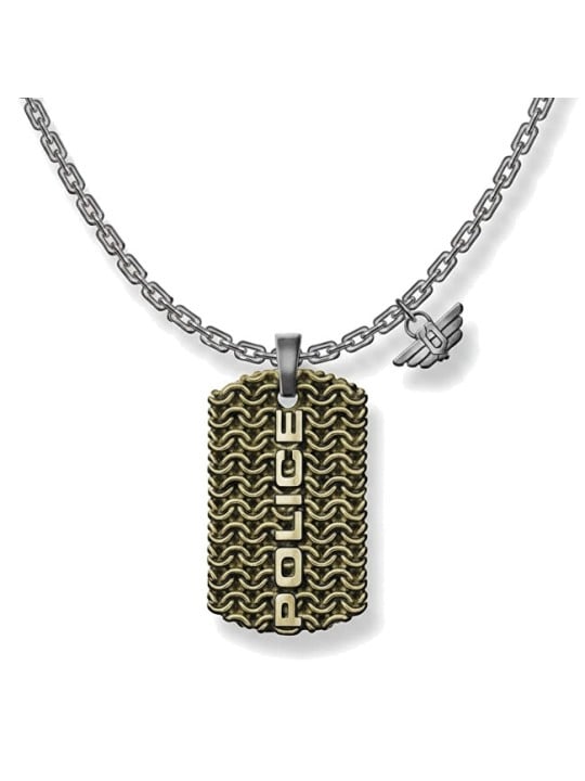 Police Collana da uomo con ciondolo Engawa PJ26565PSQG03 uomo