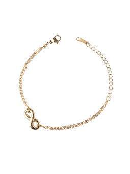 Emily Westwood Delicato bracciale Infinity placcato oro EWB250375G donna