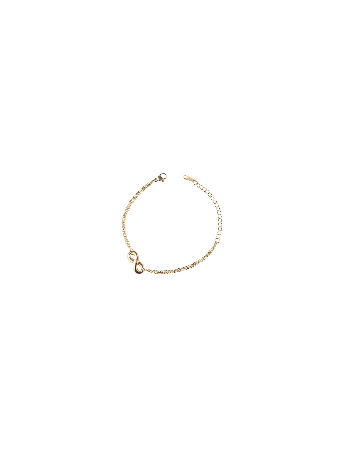 Emily Westwood Delicato bracciale Infinity placcato oro EWB250375G donna