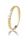 Emily Westwood Bracciale massiccio placcato oro con cristalli Freya EWB250402G donna