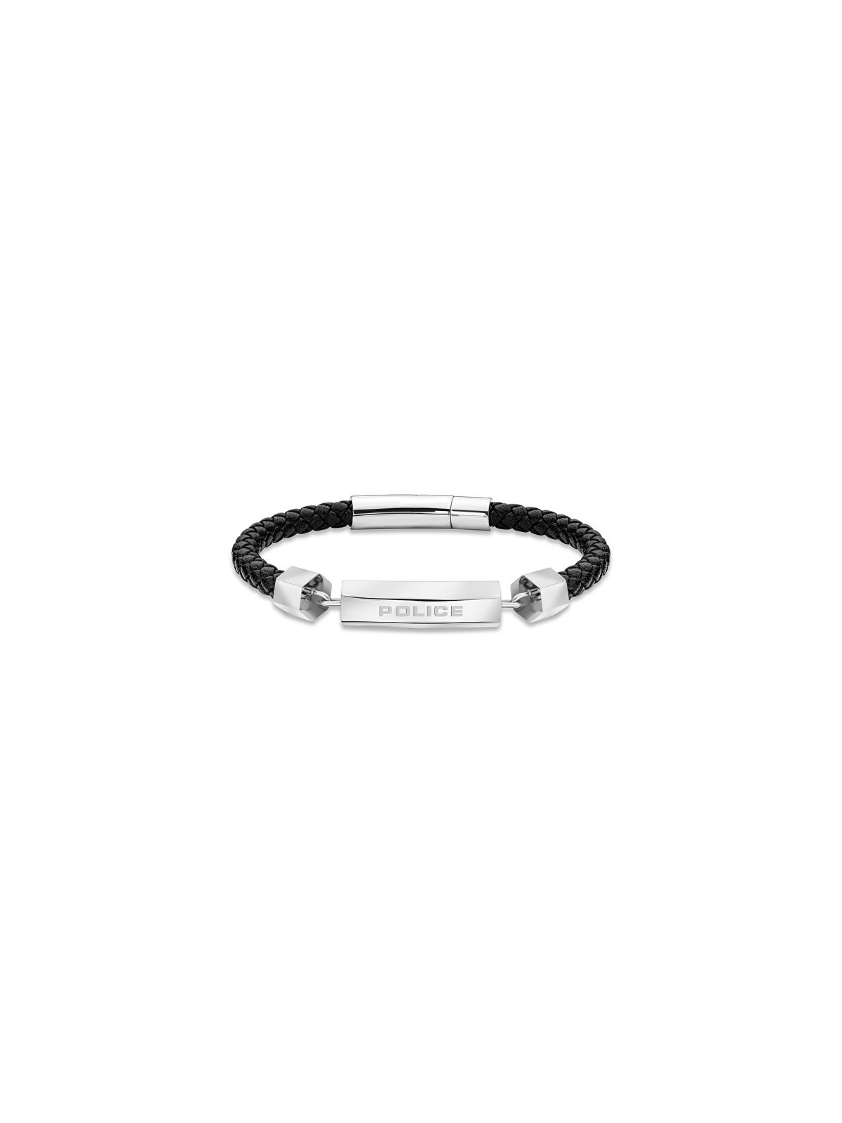 Police Elegante bracciale in pelle con fibbia PEAGB2119634 uomo