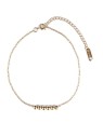 Emily Westwood Cavigliera minimalista in acciaio placcato oro EWA250366G donna