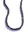 Marc Malone Collana da uomo con perline nere MCGN5078 uomo