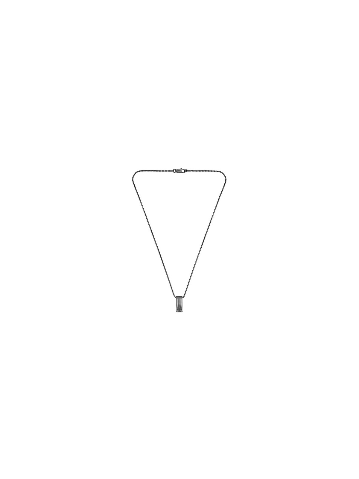 Hugo Boss Collana da uomo in acciaio Brooks 1580834 uomo