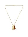 Hugo Boss Collana placcata oro con distintivi militari Devon 1580835 uomo