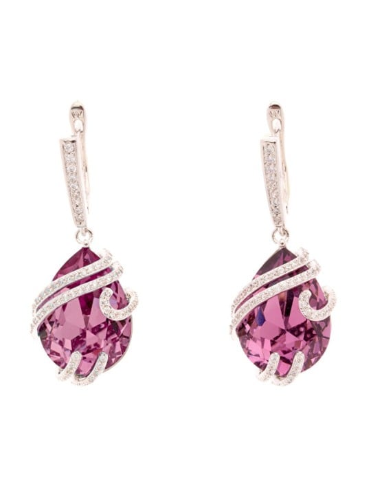 Oliver Weber Orecchini con cristalli Swarovski Lumiere 23217 219 donna