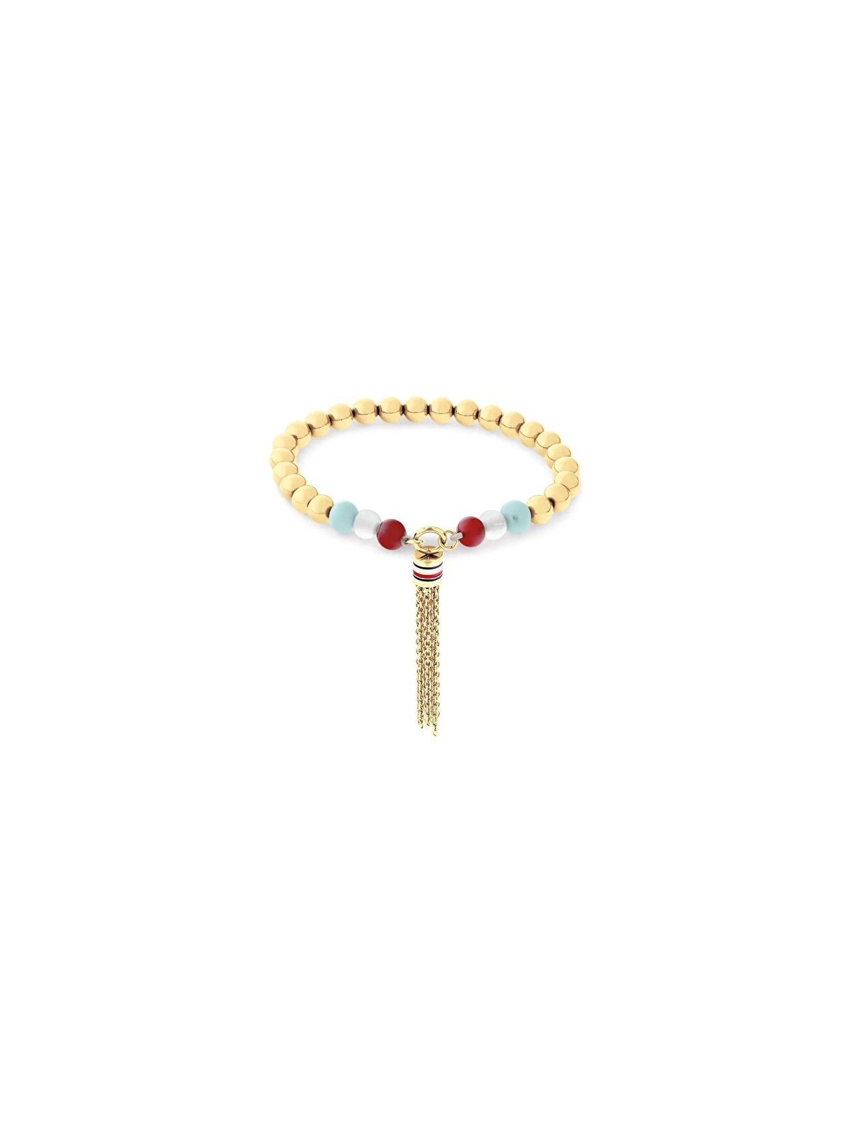 Tommy Hilfiger Braccialetto giocoso con perline, stile hippie moderno 2781042 donna