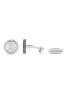 Tommy Hilfiger Gemelli moderni in acciaio Anchor 2790701 uomo