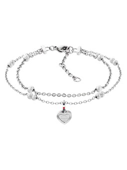 Tommy Hilfiger Elegante bracciale doppio in acciaio a strati 2781011 donna