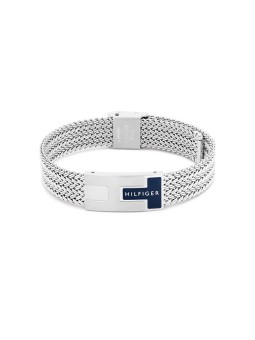 Tommy Hilfiger Elegante bracciale da uomo Nautical Mesh 2790705 uomo