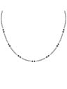 Morellato Collana da uomo bicolore con perle di onice Terra S1753 uomo