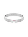 Tommy Hilfiger Elegante bracciale solido con cristalli e strisce 2781045 donna