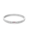 Tommy Hilfiger Bracciale alla moda a tinta unita con cristalli e strisce 2781047 donna