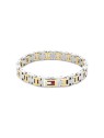 Tommy Hilfiger Bracciale da uomo in acciaio bicolore H-Link 2790683 uomo