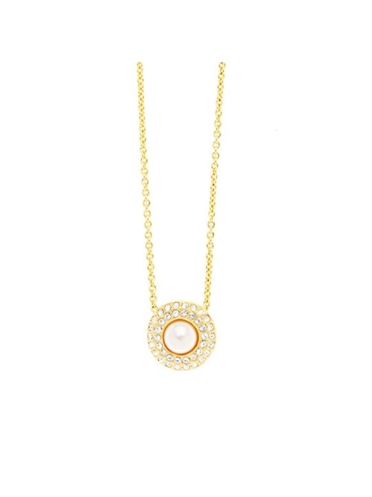 Oliver Weber Collana placcata oro con perla Lumiere 12511G donna
