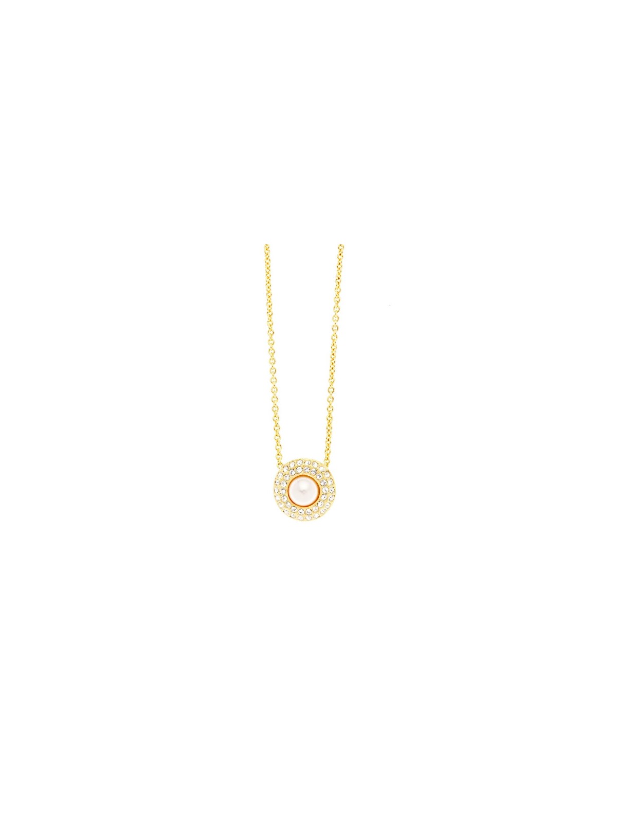Oliver Weber Collana placcata oro con perla Lumiere 12511G donna