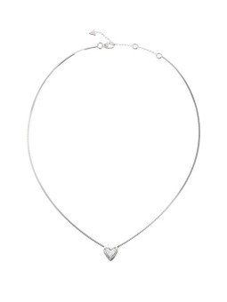Guess Collana con cuore in acciaio Beloved JUBN06016JWRHT/U donna