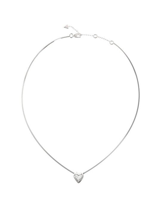 Guess Collana con cuore in acciaio Beloved JUBN06016JWRHT/U donna