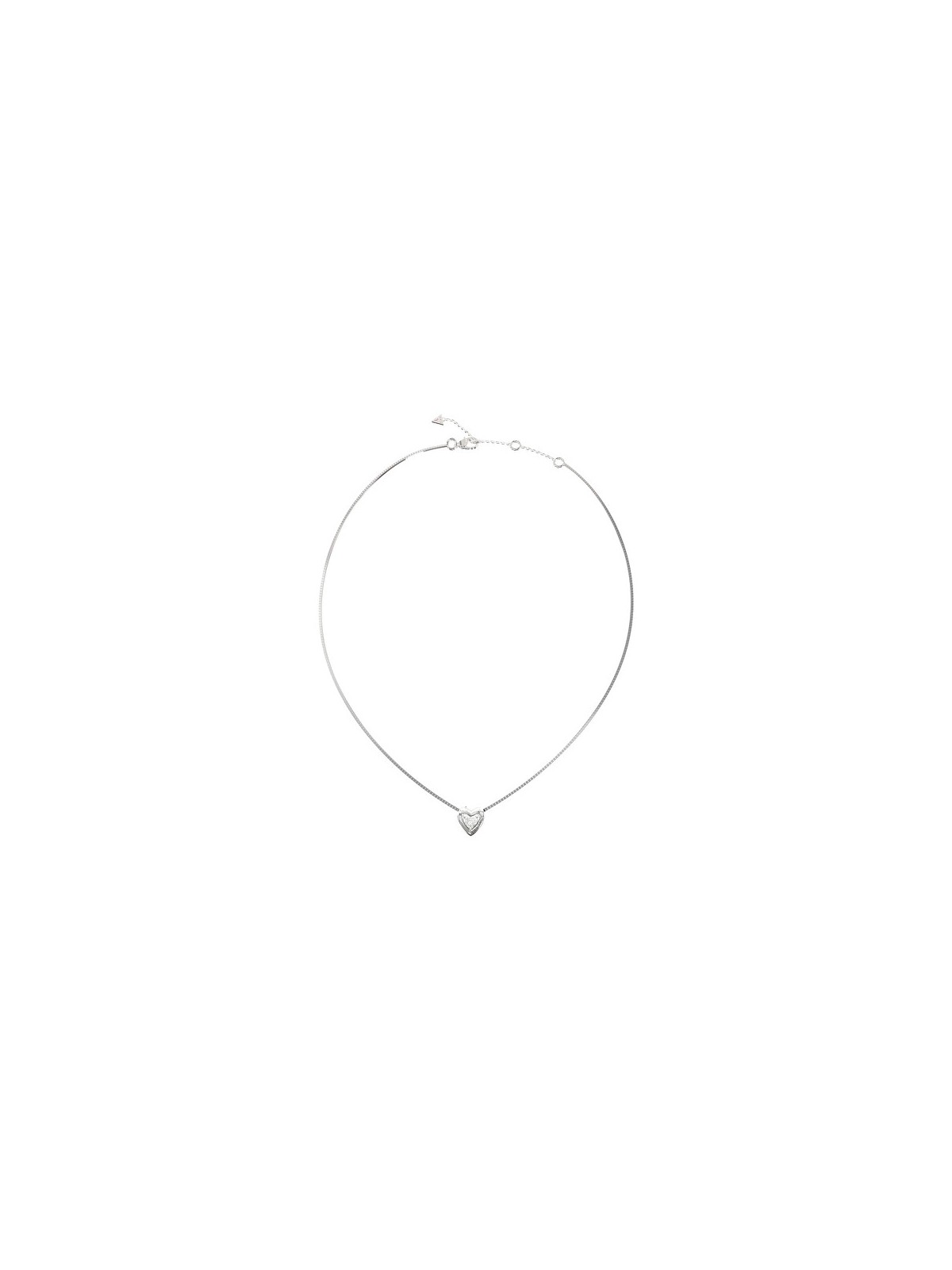 Guess Collana con cuore in acciaio Beloved JUBN06016JWRHT/U donna