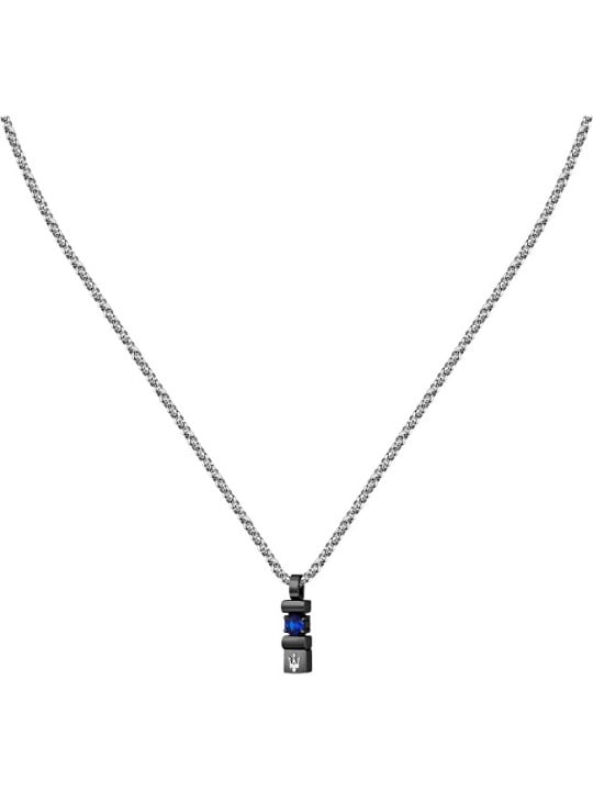 Maserati Elegante collana da uomo con zaffiro JM334AXO05 uomo