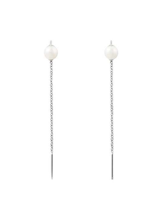 PDPAOLA Orecchini a catena in argento La Perla LYRA AR02-G57-U donna