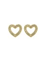 Emily Westwood Orecchini a cuore placcati in oro Virelle EWE260597G donna