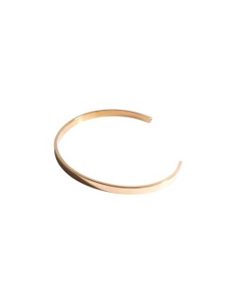 Marc Malone Bracciale aperto placcato oro Mateo Link MCGB6120G uomo