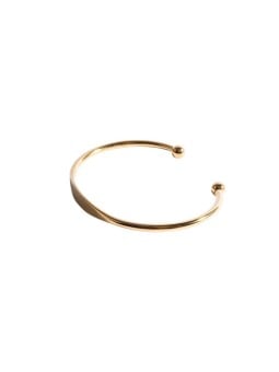 Marc Malone Bracciale aperto da uomo placcato oro Gitanjali MCGB6118G uomo