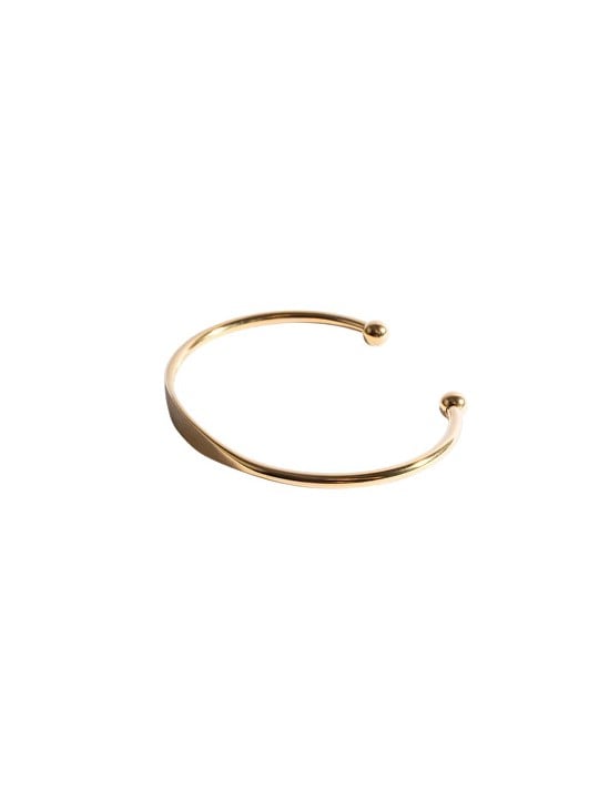 Marc Malone Bracciale aperto da uomo placcato oro Gitanjali MCGB6118G uomo