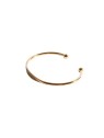 Marc Malone Bracciale aperto da uomo placcato oro Gitanjali MCGB6118G uomo
