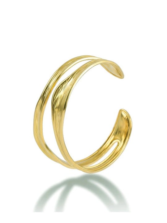 Marc Malone Elegante bracciale massiccio placcato oro Talina MCB260613G donna