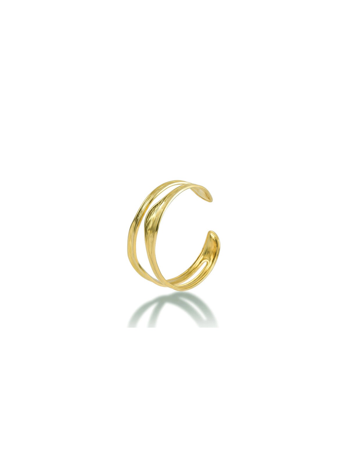Marc Malone Elegante bracciale massiccio placcato oro Talina MCB260613G donna