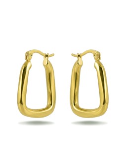 Victoria Walls Orecchini ovali placcati in oro Zyrelia Gold VWE260595G donna