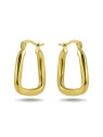 Victoria Walls Orecchini ovali placcati in oro Zyrelia Gold VWE260595G donna