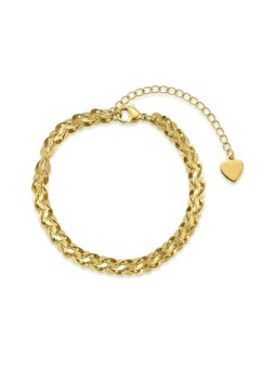Victoria Walls Elegante bracciale placcato oro Elarise Gold VWB260668G donna