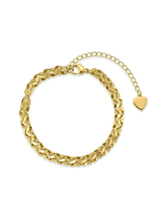 Victoria Walls Elegante bracciale placcato oro Elarise Gold VWB260668G donna