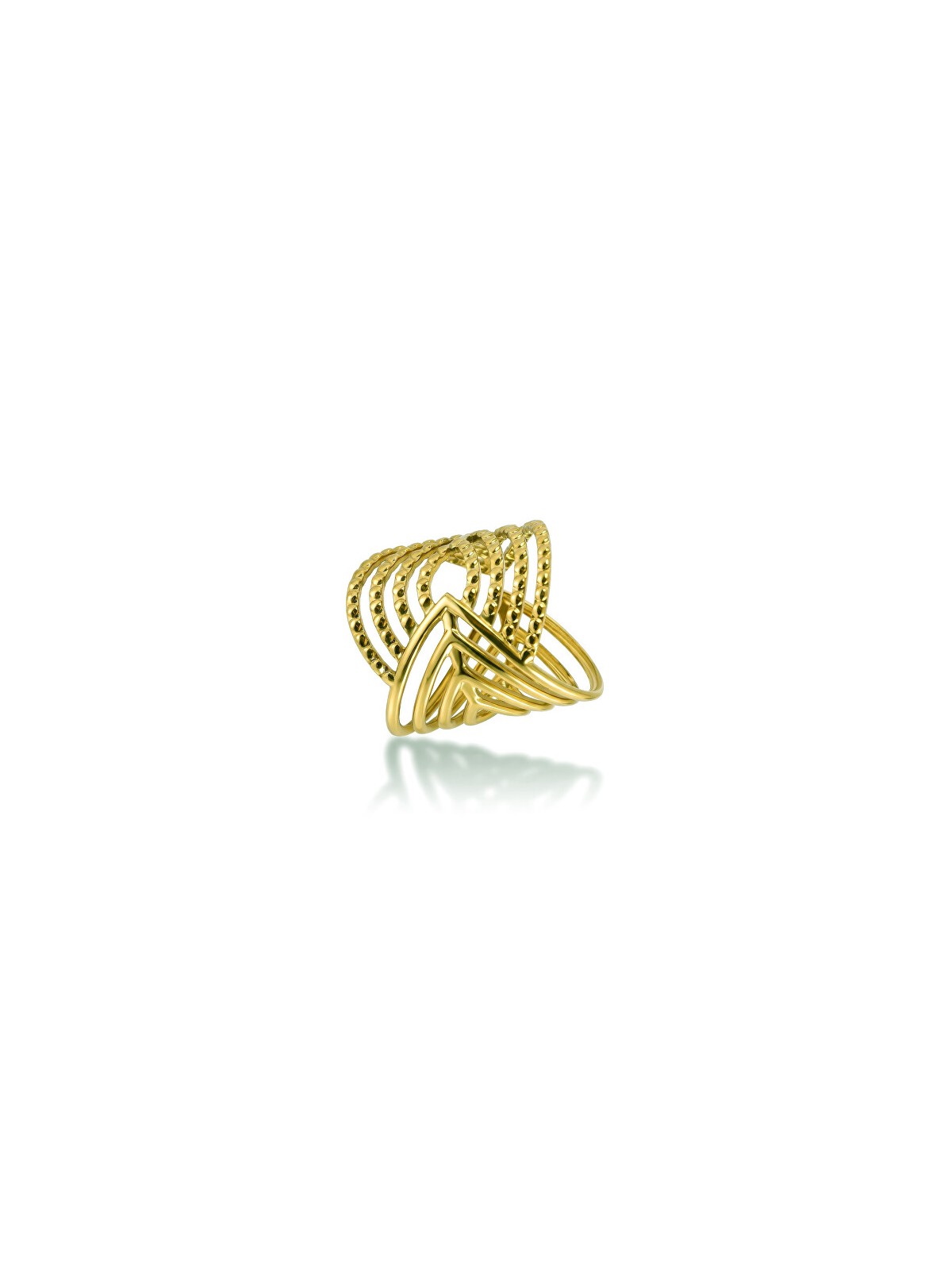 Emily Westwood Anello aperto multifilare Aurelia EWR260654G donna