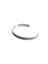 Marc Malone Bracciale da uomo aperto in acciaio MCGB6121 uomo