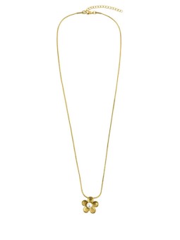 Victoria Walls Collana in acciaio placcato oro Flower Étoilée Gold VWN260635G donna