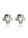 Victoria Walls Orecchini in acciaio con fiori Nyvella Argento VWE260603S donna