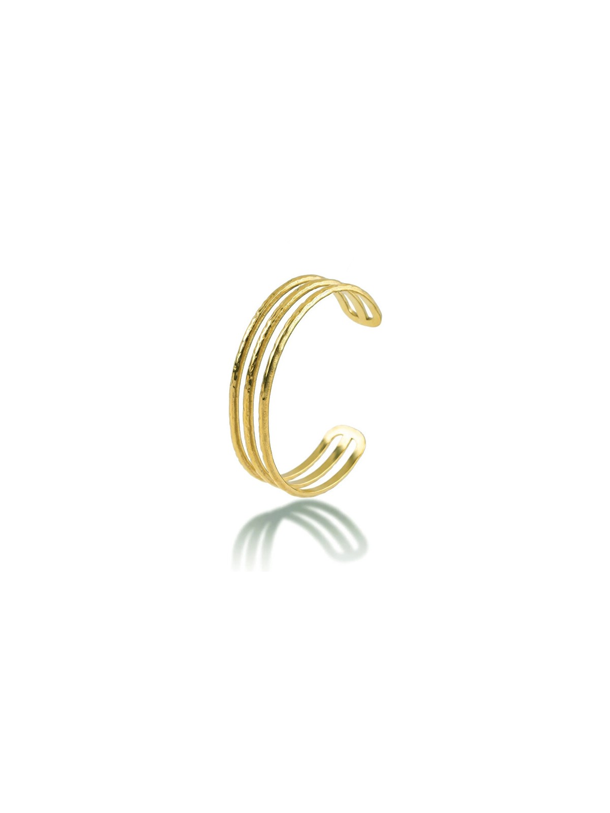 Victoria Walls Bracciale triplo massiccio Elunéa Gold VWB260665G donna